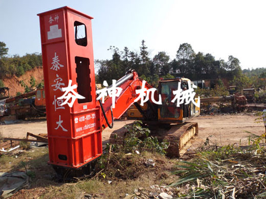 HC系列高速液壓夯實機案例
